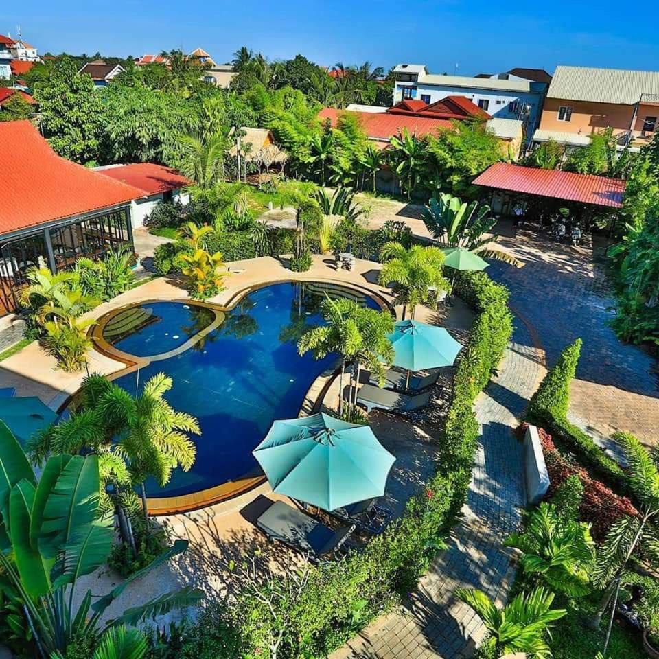 Lucky Garden Boutique Otel Siem Reap Dış mekan fotoğraf